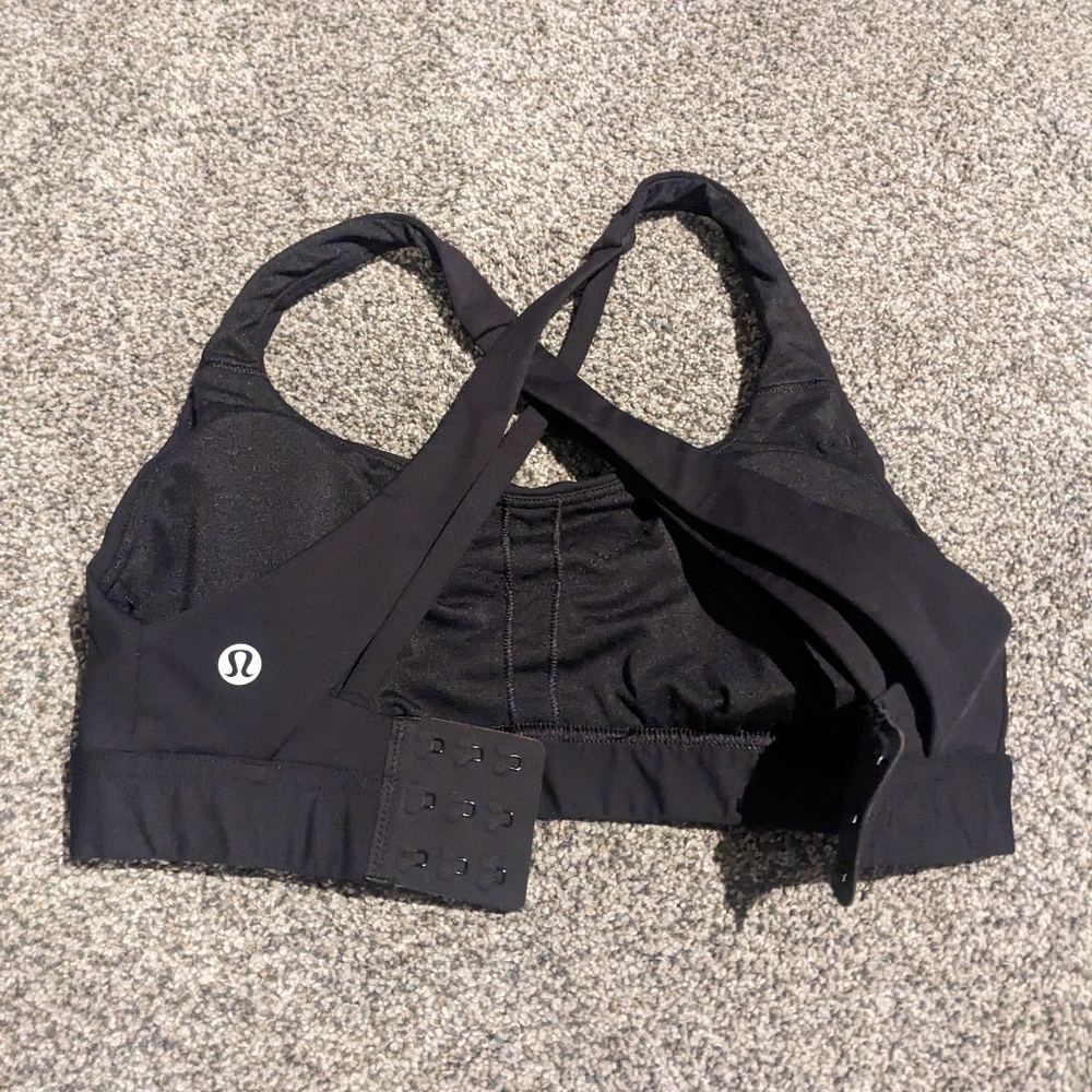 Lululemon stash it all bra black 2